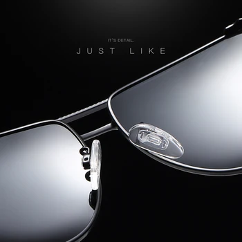 Nové kovové pánské čtvercový rám polarizované sluneční brýle řidičské brýle pro noční vidění anti dálkových sluneční brýle brýle ZEMĚ JEŠTĚRKA