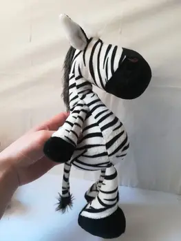 O 35cm cartoon zebra plyšová hračka jungle zebra měkká panenka polštář, hračky, Vánoční dárek b1453