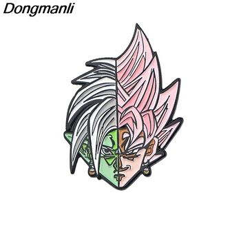 P4376 Dongmanli Kvalitní Anime Super Tvrdé Skloviny Pin Odznak Brož Šperky pro Děti Dárky