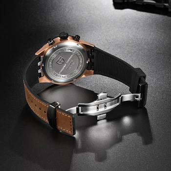 PAGANI Design quartz sportovní pánské hodinky vojenské hodinky vodotěsné muži hodinky top luxusní hodinky pro muže relogio masculino