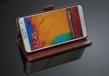 Pouzdro Pro Samsung Galaxy Poznámka 2 3 4 5 8 9 Flip Pouzdro Magnetické Pu Kožené Flip Pouzdro pro Samsung Note 10 Plus 5G Telefon Shell