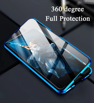 Pouzdro pro Xiaomi Mi 10T Pro Screen Protector + Tvrzené Sklo Pouzdra Xiomi Mi 10T Transparentní Kryt s Barevnými Kovovými Hranami