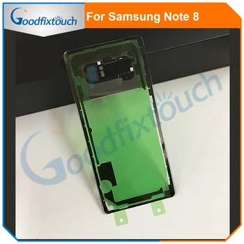 Pro Samsung Note 8 N8 Note8 N950 N950F Poznámka 9 N9 Note9 N9600 N960F 3D Transparentní Sklo Zadní Kryt Baterie Bydlení Dveře Zadní