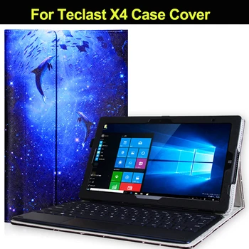 PU Pouzdro pro 11,6 palcový Cube X4 Tablet PC pro Teclast X4 Win10 Pouzdro zdarma Vyhrazená Screen Protector