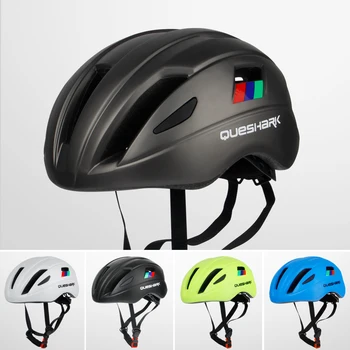 QUESHARK Matné Černé, Bílé Cyklistické Helmy Integrálně-lisované Cyklistické Helmy MTB Helmy na Kolo s Vložkou Net na Koni Bezpečnostní Uzávěr