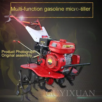 Rotační tiller 7.5 koní benzín diesel mikro malý traktor obdělávání půdy hloubení půdy zpracování půdy zpracování půdy stroje