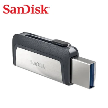 SanDisk 128GB usb SDDDC2 Extrémní vysoké rychlosti Typu C USB3.1 Dual OTG USB Flash Disk 64 GB Pen drive 16GB 150M/S PenDrives 32GB