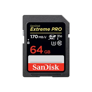 SanDisk Původní SD Karta 32GB 64GB 128GB 256GB Extreme Pro SDHC/SDHXC Paměťové Karty C10 U3 V30 UHS-1 Flash Karty Pro Fotoaparát