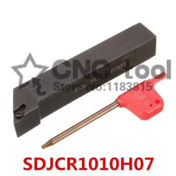 SDJCR1010H07/ SDJCL1010H07 10mm Kovový Soustruh, Řezací Nástroje, Soustruh CNC Nástroje na Soustružení Vnější Soustružení Nástroj Držitele SDJCR/L