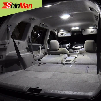 ShinMan 9x LED AUTO Světla, Auto LED osvětlení Interiéru Vozu Pro Alfa Romeo 147 LED Vnitřní osvětlení kit 2000-2010 LED Zavazadlového prostoru světla