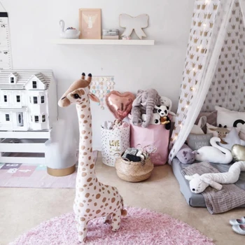 Skutečný Život Žirafa Plyšové Hračky, Soft Vycpaných Zvířat, Panenky, Děti, Děti, Dítě Dárek K Narozeninám Pokoj Dekor