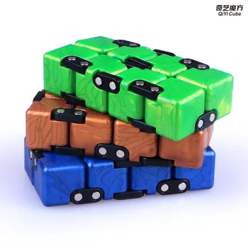 Stresu Hračka QiYi Barevné Nekonečno Kouzlo Neo Cube Bloky Přenosný Dekomprimuje Relaxovat Hračky Pro Děti, Dospělé, Děti, Hračky