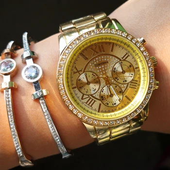 Stříbrné Dámské Hodinky Ženy Top Slavné Značky Luxusní Ležérní Quartz Hodinky ženy, Dámy hodinky Ženy Náramkové hodinky relogio feminino