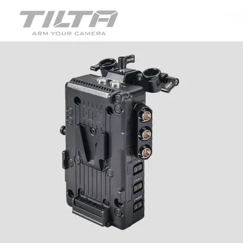 TILTA UBP-V V-Lock Baterie Deska V mount systém Napájení pro SONY FS5 FS7 ČERVENÉ DSMC2 ARRI BMPCC 4K 6K filmové kamery