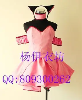 Tokyo Mew Mew Ichigo (Proměnění) Momomiya Cosplay Kostým Na Zakázku