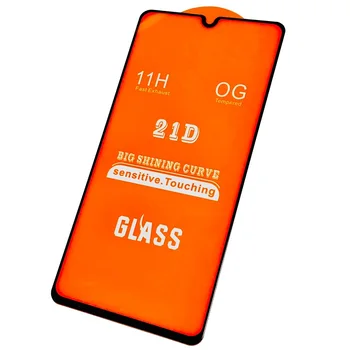 Tvrzené ochranné sklo pro Samsung Galaxy M31 s černým rámečkem plné lepidlo