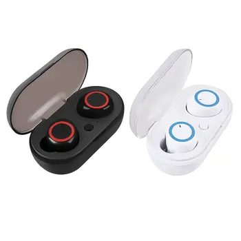 TWS Bluetooth 5.0 Sluchátka Stereo Bezdrátová Sluchátka Vodotěsná Sportovní Sluchátka Handsfree Herní Sluchátka s Mic pro Telefon
