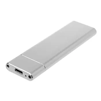 USB 3.0, M. 2 SSD Mobilní Pevný Disk Box, Karty Adaptéru Externí Skříň pro Případ m2 SATA SSD, USB 3.1 2230/2242/2260/2280