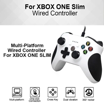 USB Kabelové Gamepad Pro Xbox One/One S/X Controller For Windows 7/8/10 Microsoft PC Controller Podpora Pro Steam Hry