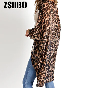 Velké velikosti svetr Ženy 2019 Zimní leopard dlouhý rukáv Košile pro ženy, ženy podzim vynosit Plus Velikost ženy Oblečení
