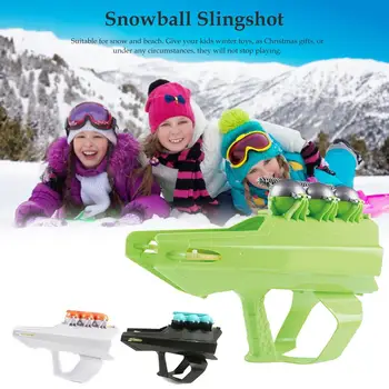 Venkovní Snow Ball Launcher Střílet Sněhové Koule Launcher Lyžování Sněhová Fréza Prak Hračka Sněhová koule Výrobce Hraček pro Děti