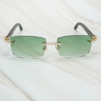 Vintage Drahokamu sluneční Brýle Muži Diamond sluneční Brýle pro Ženy Retro Carter Brýle Rám pro Řízení Rybolovu Oculos De Sol Muž