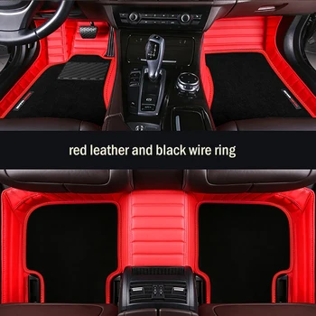 Vlastní auto podlahové rohože Vysoce elastická wire mat Pro KIA K2/3/4/5 Cerato Sportage, Optima, Maxima auto příslušenství styling
