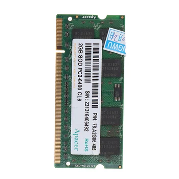 Vysoce kvalitní 1ks 2GB DDR2 800Mhz Paměti Laptop Notebook RAM