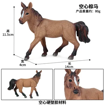 Vysoce Kvalitní Simulace Zvířat, Drůbeže Ovce, Kůň, Kráva, Slepice PVC Model Miniaturní Farmě Akční Figurky Vzdělávací hračka pro děti