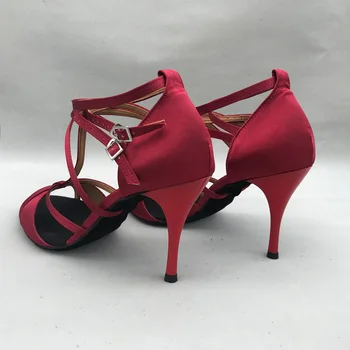 Vysoká Pata Latin Taneční Boty Pro ženy, Salsa boty praxe boty, pohodlné boty MS6232BG Nízký podpatek k dispozici