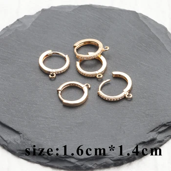 YEGUI M806,šperky, doplňky,18k pozlacené,0,3 mikronů, humra sponou háčky,šperky,rhodiované,10pcs/lot