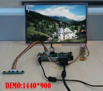 Yqwsyxl Control Board Monitor Kit pro B154SW01 HDMI + DVI + VGA LCD LED screen Controller Board Řidiče